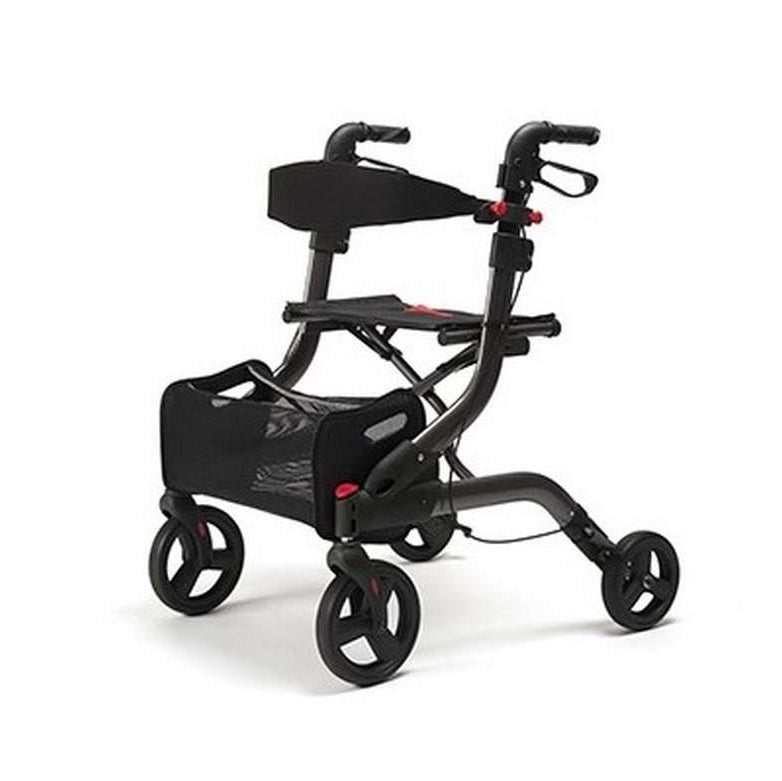 Rollator Andador Plegable de Aluminio 4 ruedas Four-Light