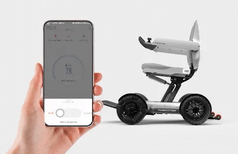 Cadeira elétrica moderna com dobragem automática Robooter X40