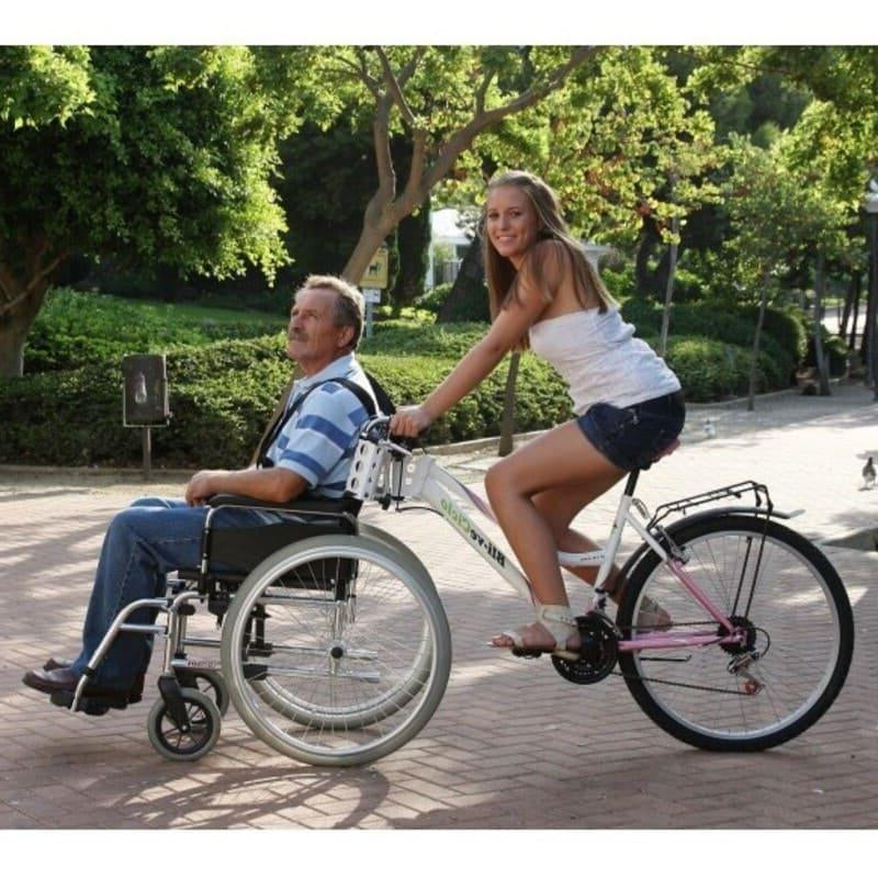 Adaptador de Bicicleta a Silla de Ruedas