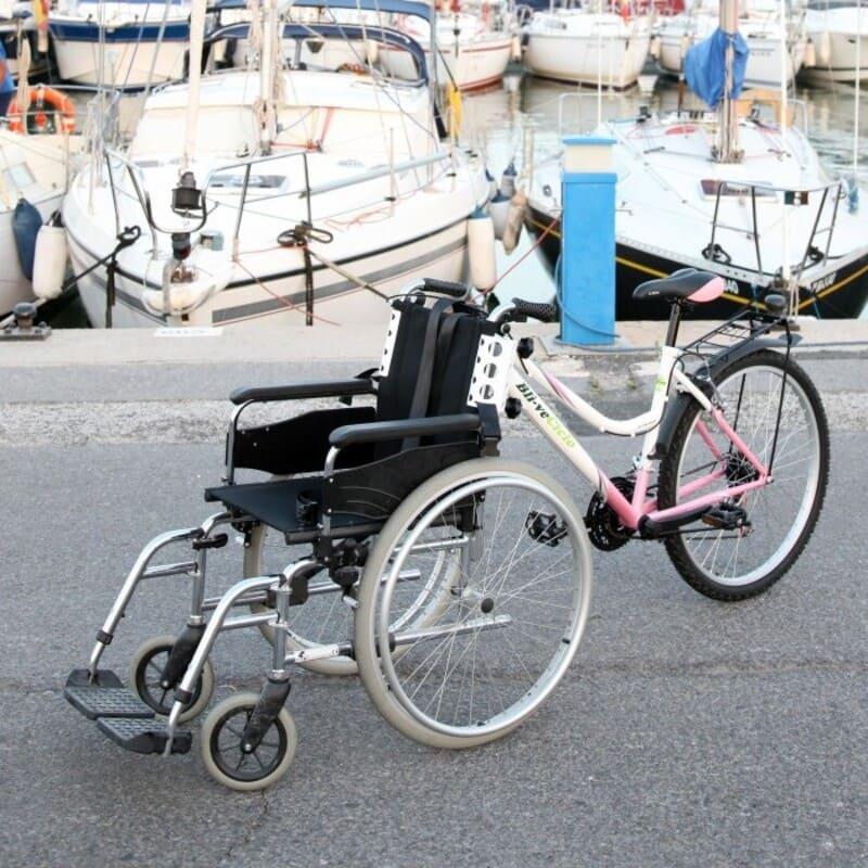 Adaptador de Bicicleta a Silla de Ruedas