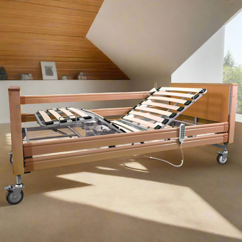 Cama articulada elétrica com carro elevador e Trendelenburg GARDENIA 2.0