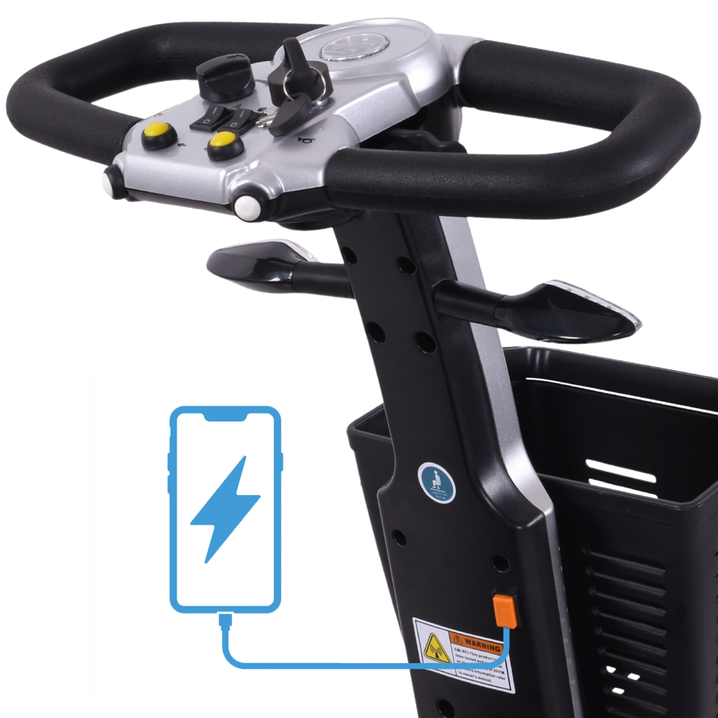 Scooter Electrico Personas Mayores USB