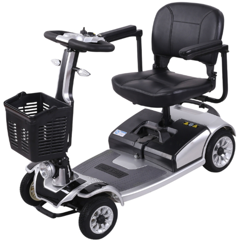 Scooter Eléctrico para Personas Mayores Plata