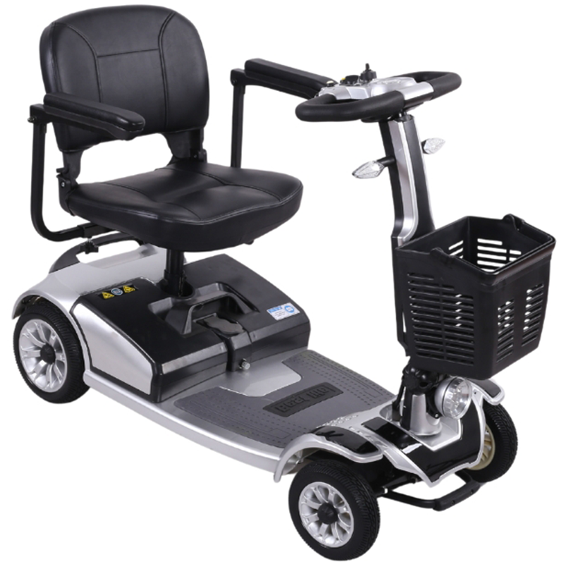 Scooter Eléctrico para Personas Mayores Plata