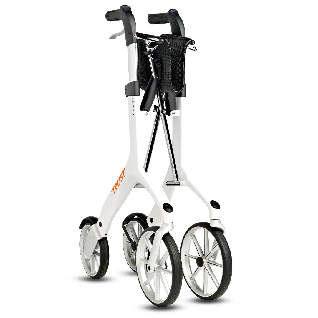 Andador de aluminio plegable para un mayor ahorro del espacio en el hogar dortomedical