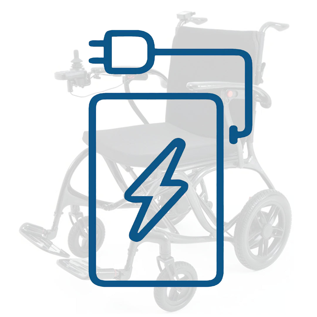 Bateria Original para Cadeira Elétrica de Fibra de Carbono Max Carbon