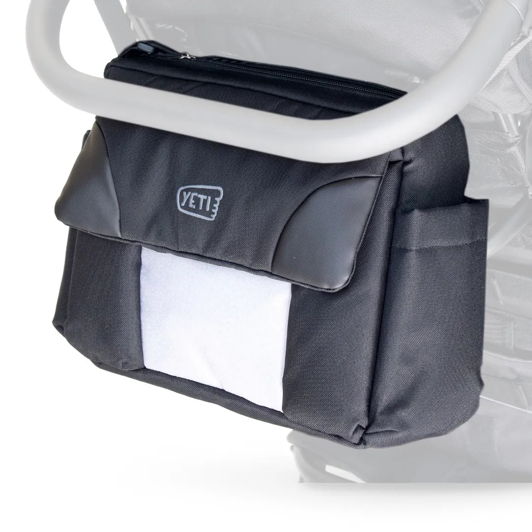 Bolsa para manillar de la silla de paseo ortopédica infantil Yeti que facilita el almacenamiento dortomedical