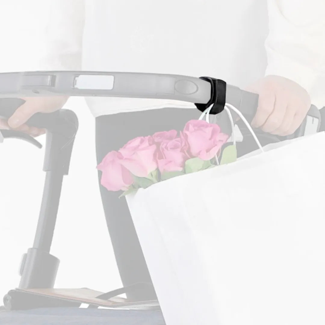 Gancho portabolsas para Andador Rollz Flex de material duradero dortomedical