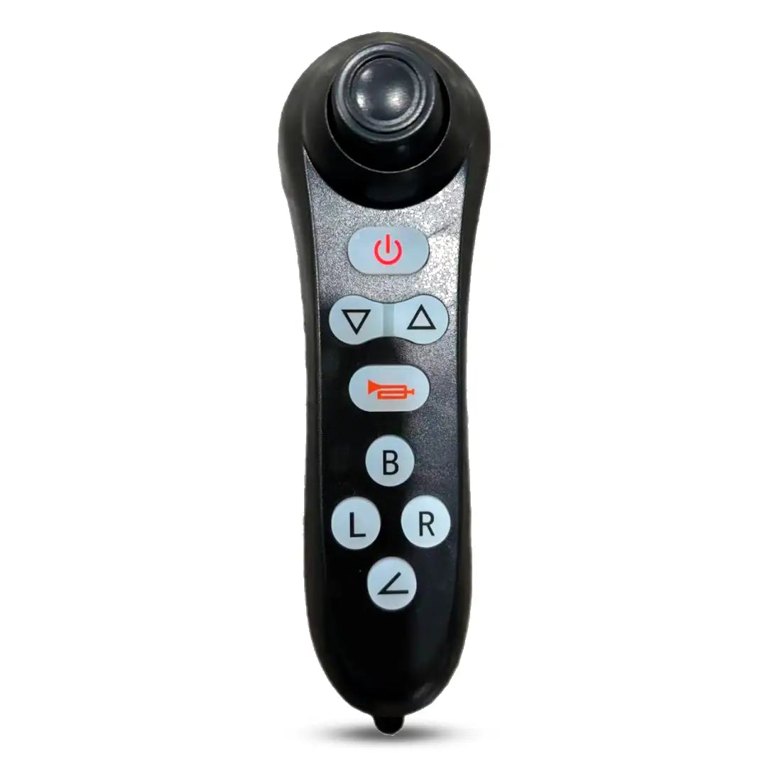 Mando a distancia que ofrece un control total de la silla eléctrica G-Move A2 dortomedical