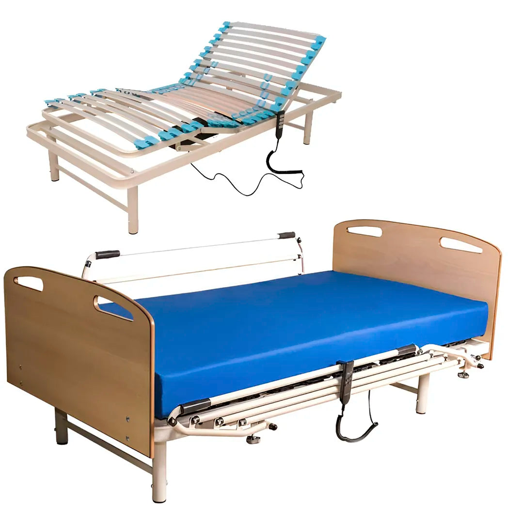 PACK Cama Articulada com Colchão + Grade + Cabeceira/peseira. Nova APOLO