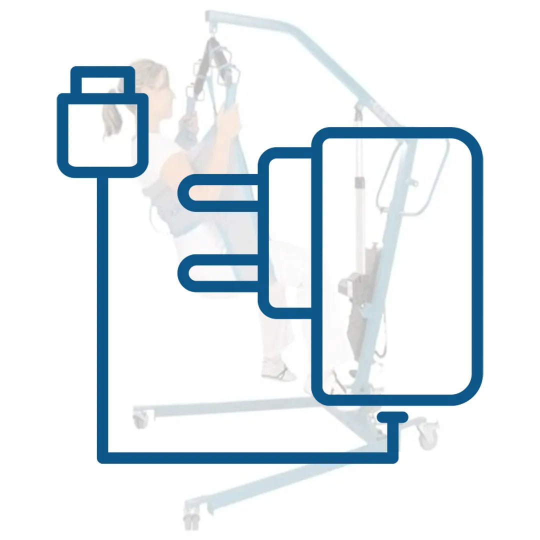 Respuesto: Cable para cargador de grúa de traslado dortomedical