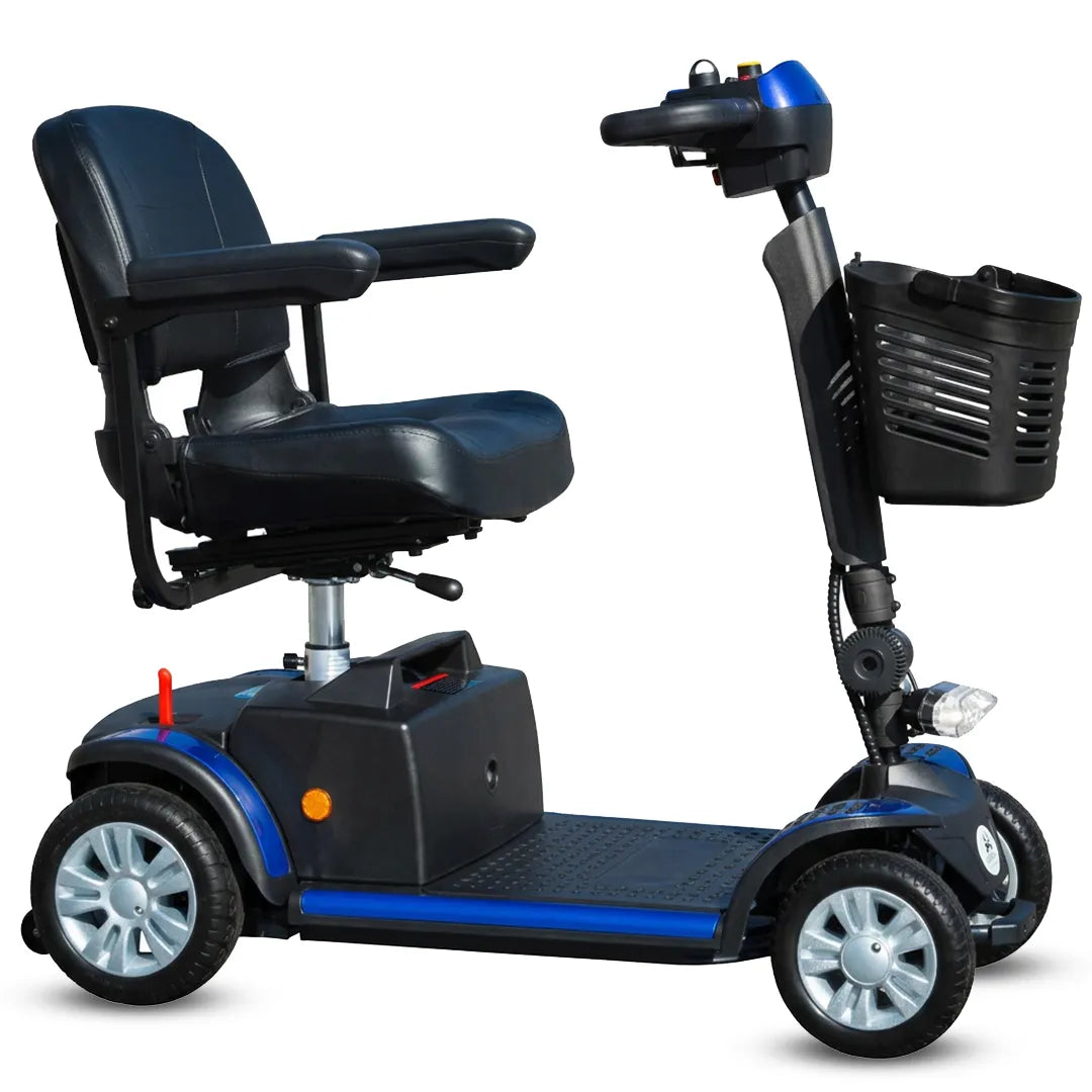Scooter eléctrico para adultos con asiento giratorio 360 grados para un acceso sencillo y seguro dortomedical