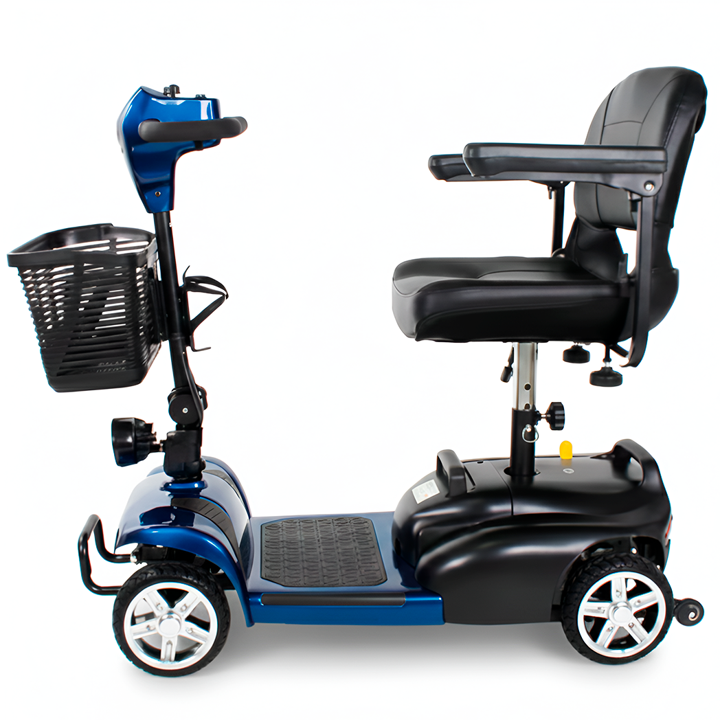 scooter-electrico-desmontable-london-azul-lateral