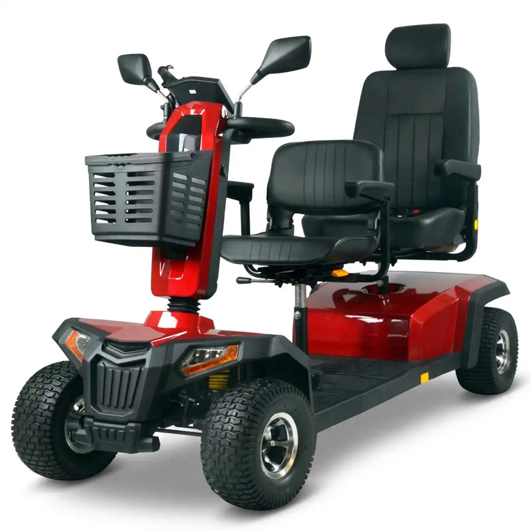 Scooter de Duplo Assento com Rodas Todo-o-Terreno DANUBIO BIPLAZA