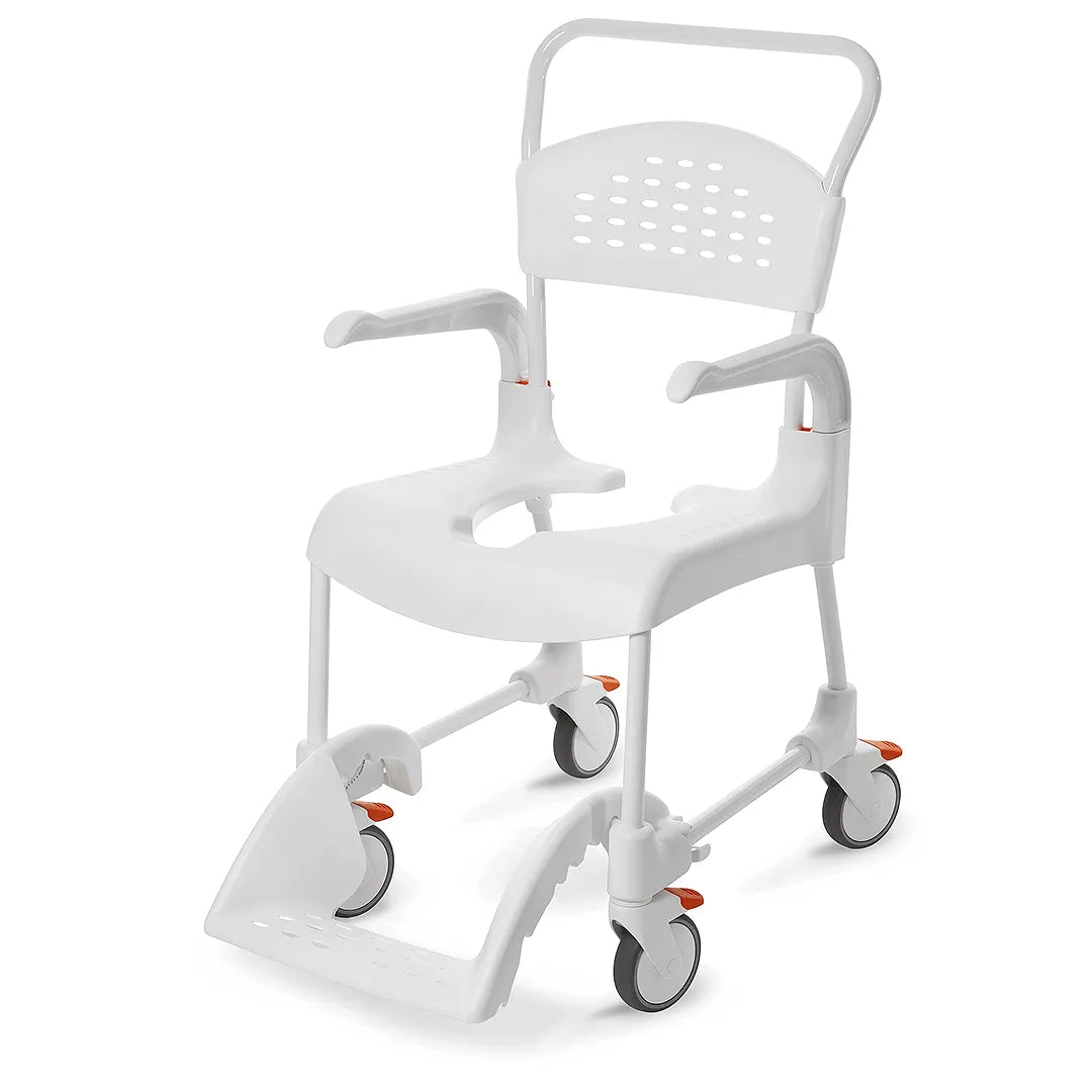 Cadeira Clean 4 FREIOS para duche e WC ETAC