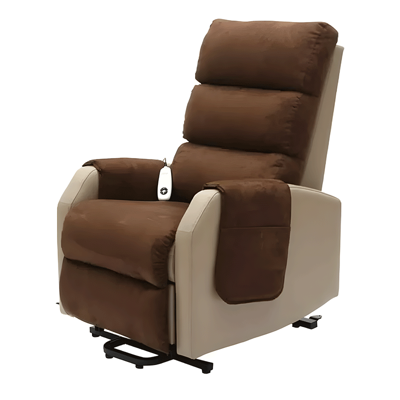Sillón para movilidad reducida con tapicería de microfibra extraíble y lavable dortomedical