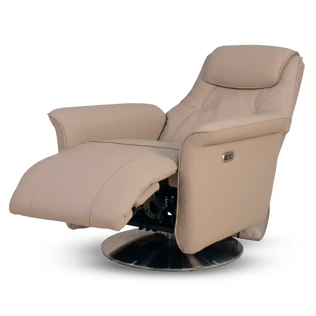 Sillón relax eléctrico con regulación independiente de respaldo y reposapiés dortomedical
