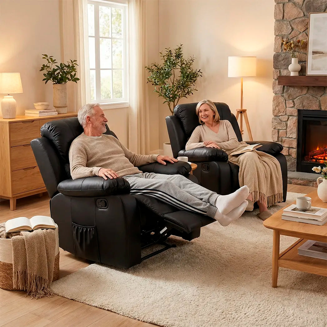sillon-relax-reclinable-comodo-con-masaje-negro-salon