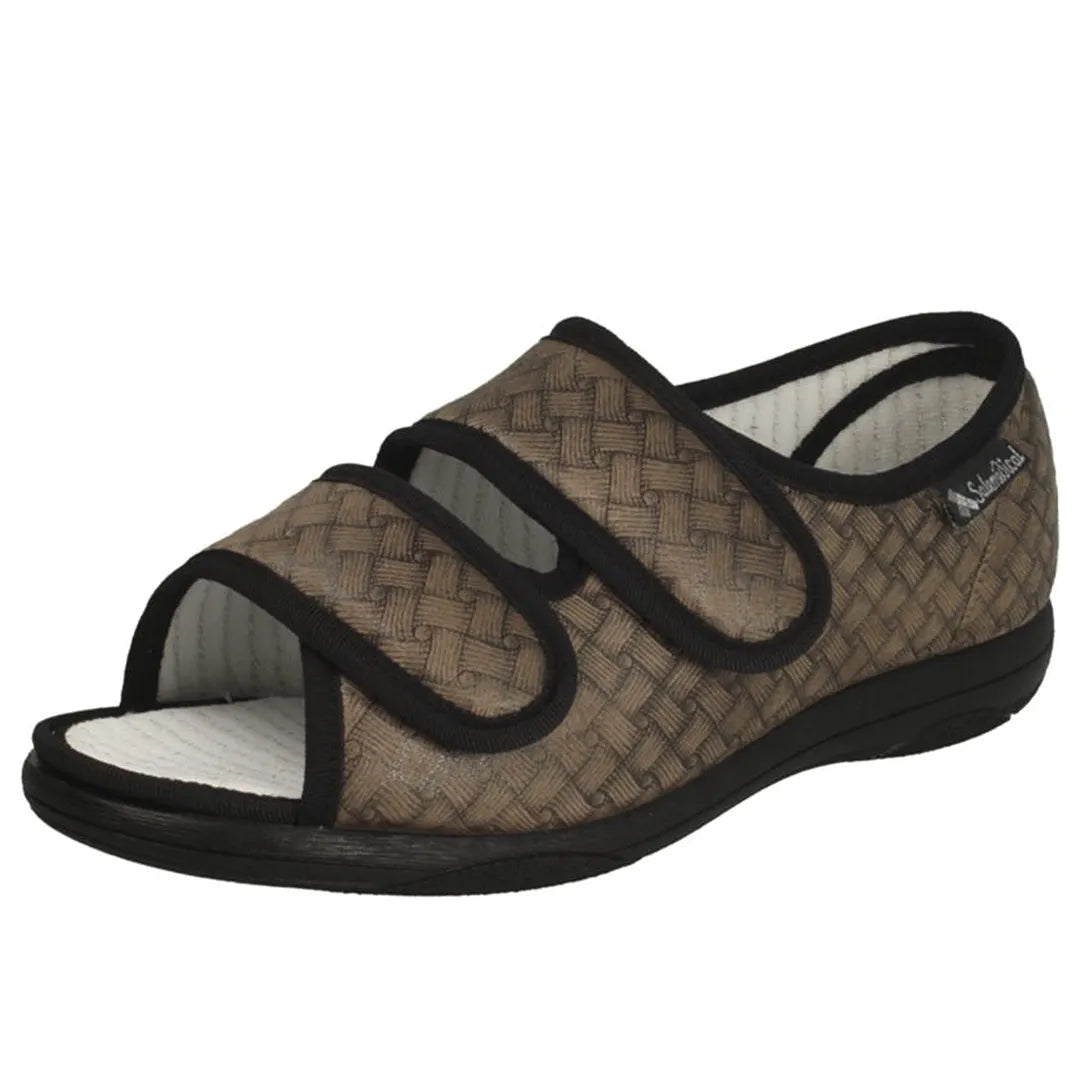Zapatillas con velcro para mujer mayor Perseo que ofrece comodidad diaria dortomedical