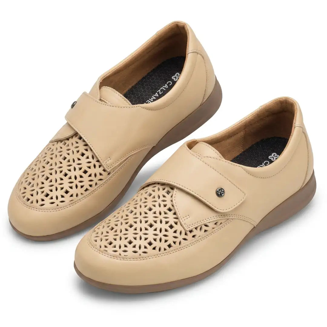 Zapato de verano con pala picada para unos pies frescos dortomedical