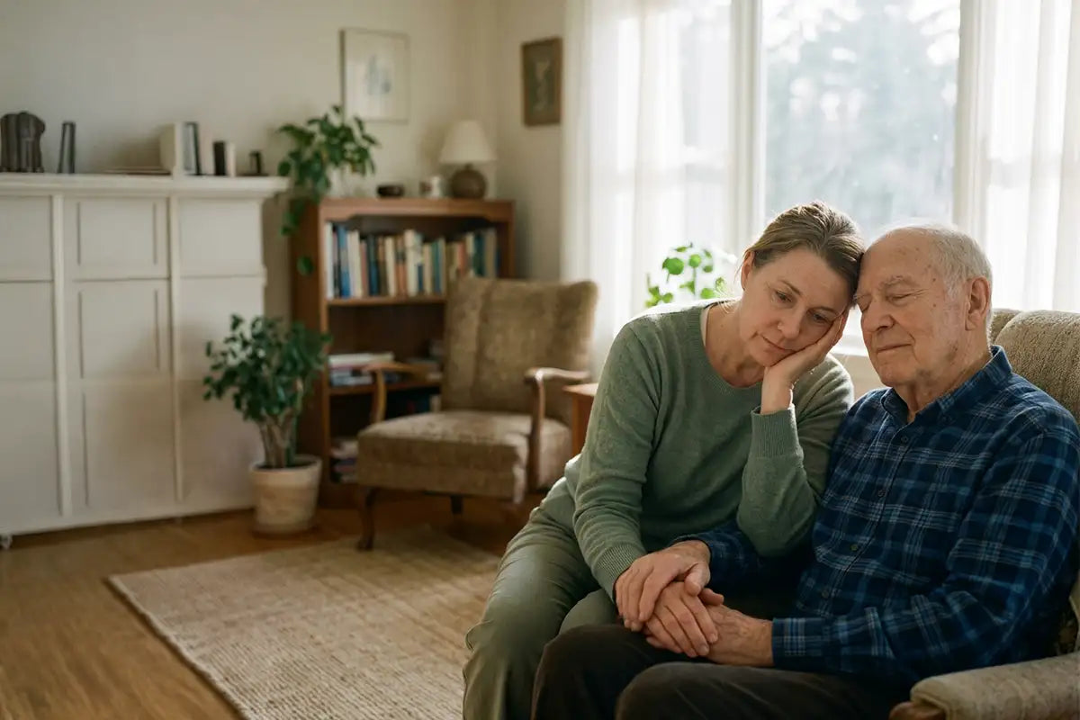 Agotamiento emocional en cuidadores de Alzheimer y gran dependencia: causas, síntomas y apoyo psicológico