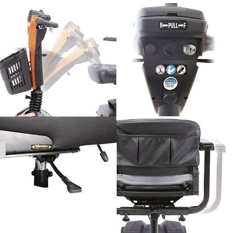 Scooter Eléctrico Desmontable con USB Mobility 210