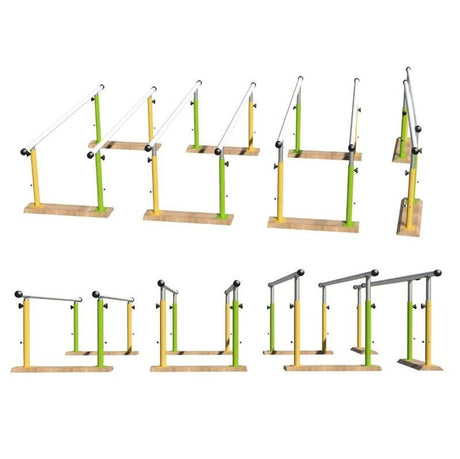 Barras Paralelas INFANTIL Plegable y Regulable en Altura