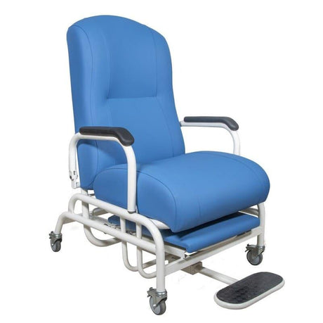 Sillón Geriátrico Reclinable con Ruedas Facilita Traslado de Pacientes