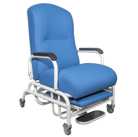 Sillón Geriátrico Reclinable con Ruedas Facilita Traslado de Pacientes