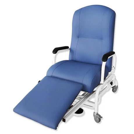 Sillón Geriátrico Reclinable con Ruedas Facilita Traslado de Pacientes