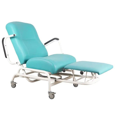 Sillón Geriátrico Reclinable con Ruedas Facilita Traslado de Pacientes