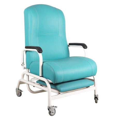 Sillón Geriátrico Reclinable con Ruedas Facilita Traslado de Pacientes