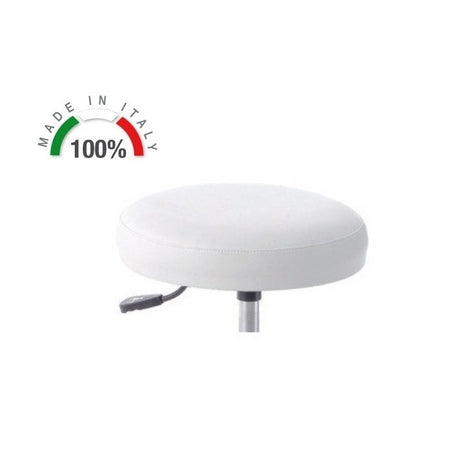 Taburete Alto Giratorio Elevación a Gas (150 kg) 5 Ruedas ABS