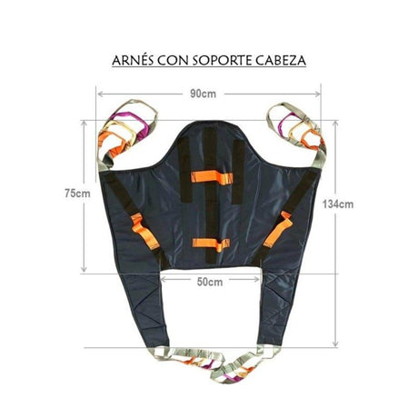 Grúa para Traslado de Pacientes Eléctrica VULCAN MAXI (Hasta 180Kg)