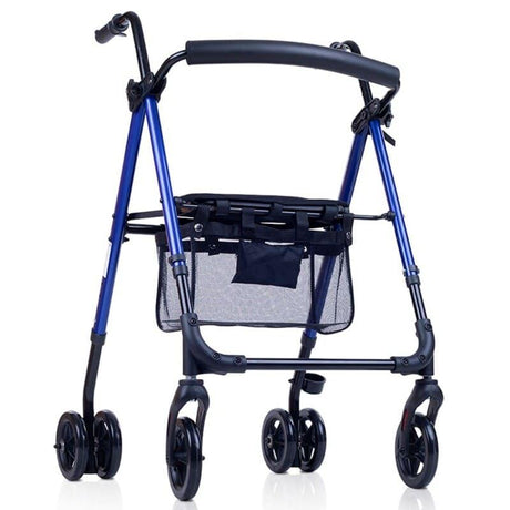 Andador con Asiento y Freno de Presión Plegable