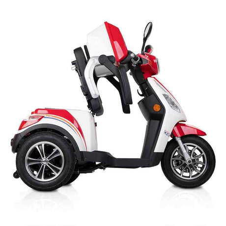 Scooter Eléctrico - Moto de 3 Ruedas Potente Madeira