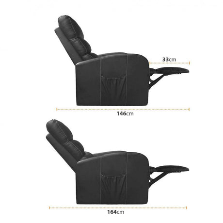 Sillón Levanta Personas con MASAJE Vibratorio con Calor Lumbar