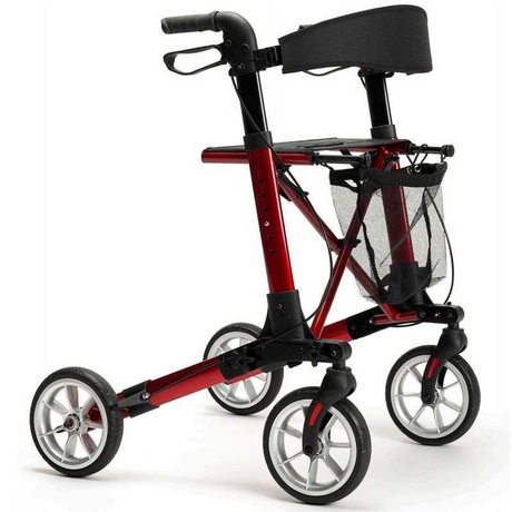 Andador dobrado super compacto ALUMÍNIO Quadri-Light