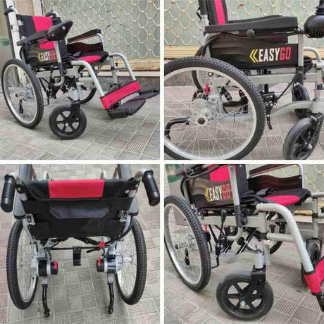 Silla de Ruedas con Doble Motor Autonomía Hasta 100Km