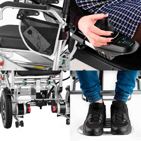 Silla Eléctrica Plegable Ligera y muy Compacta COSMO WHELL CHAIR