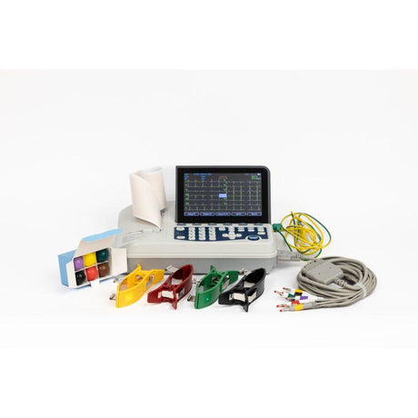Electrocardiógrafo Portátil Profesional con 3 ó 6 Canales