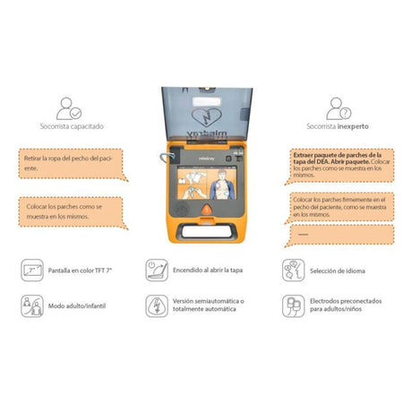 DEA Desfibrilador Automático o Semiautomático Mindray