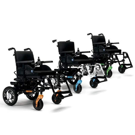 Silla Eléctrica de Ruedas Desmontable para Transporte y Convertible VERSO