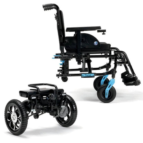 Silla Eléctrica de Ruedas Desmontable para Transporte y Convertible VERSO