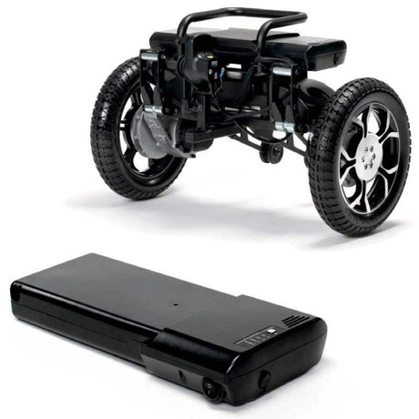 Silla Eléctrica de Ruedas Desmontable para Transporte y Convertible VERSO