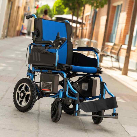 Silla de Ruedas Eléctrica Ligera con Plegado Rápido y Fácil Level 3