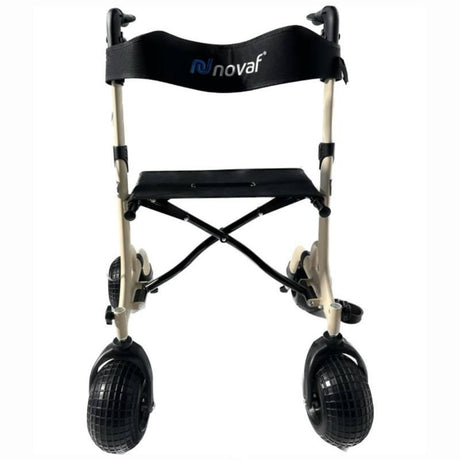 Andador con Asiento Plegable y TODOTERRENO 4 Ruedas