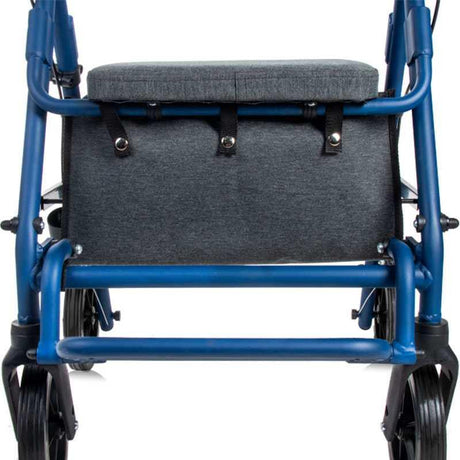 Andador Silla de Ruedas 2 en 1 con Reposapiés y Plegable