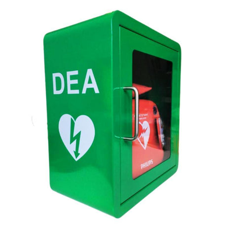 Vitrina Desfibrilador con Alarma y Cantos Redondeados