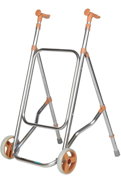 Andador para PERSONAS ALTAS Ligero de Aluminio 2 ruedas CAR